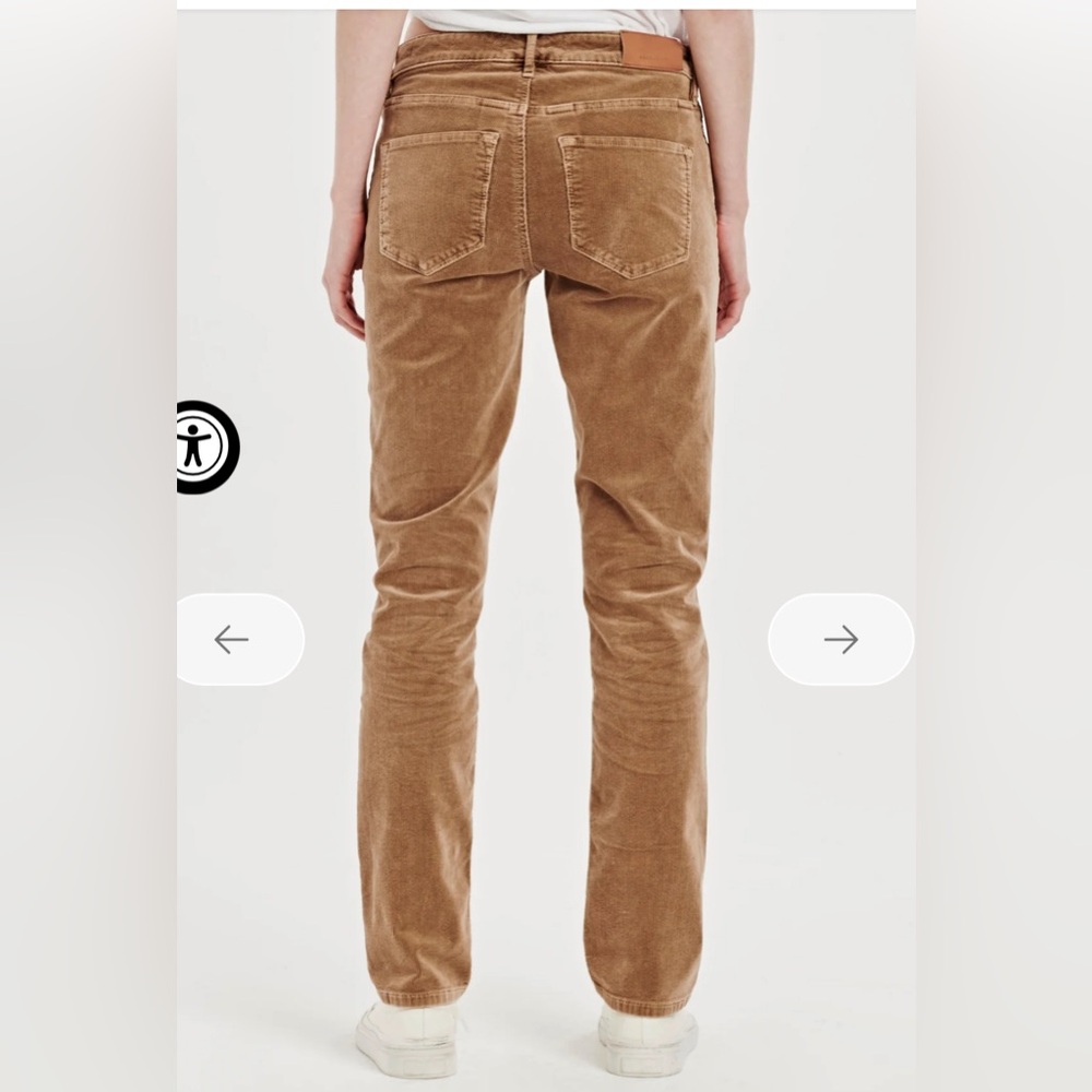 DEAR JOHN Blair Straight Leg Pant In Color-Shell - Picture 4 of 15